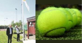Standerhejsning i Solrød Tennis Klub
