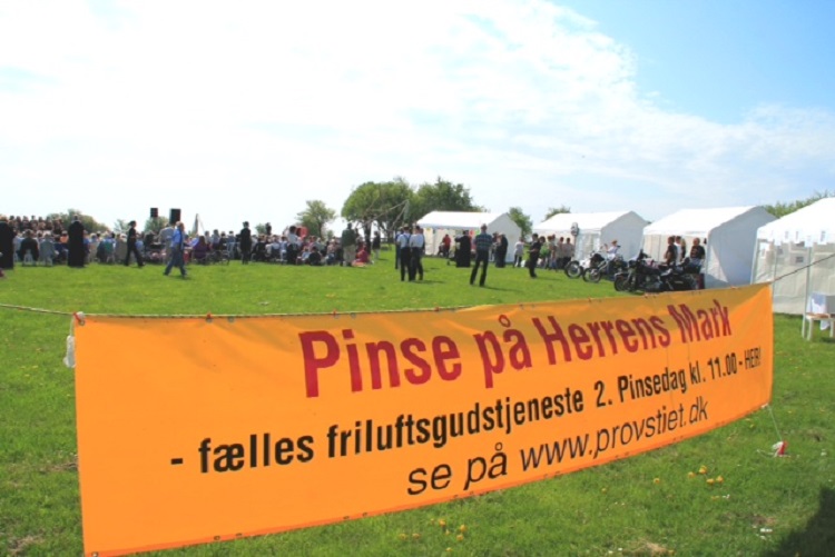 Pinse i Jesu fodspor