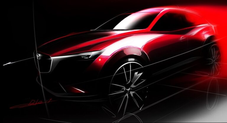 Mazda viser CX-3 på LA Auto Show