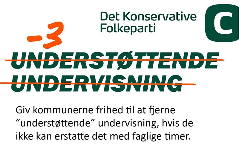 Lokale konservative vil gøre skoledagen kortere