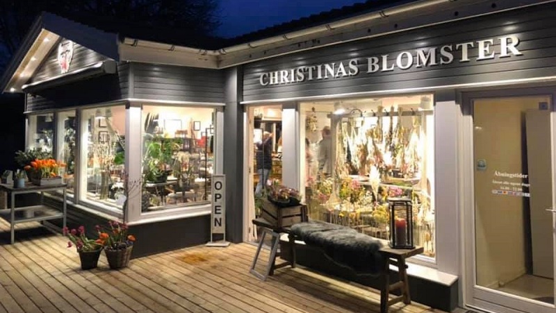 Christinas Blomster på Strandvejen har fået vokseværk
