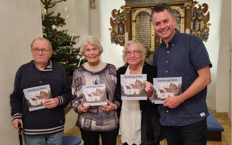 Ny bog fortæller om Karlstrup Kirkes særlige historie