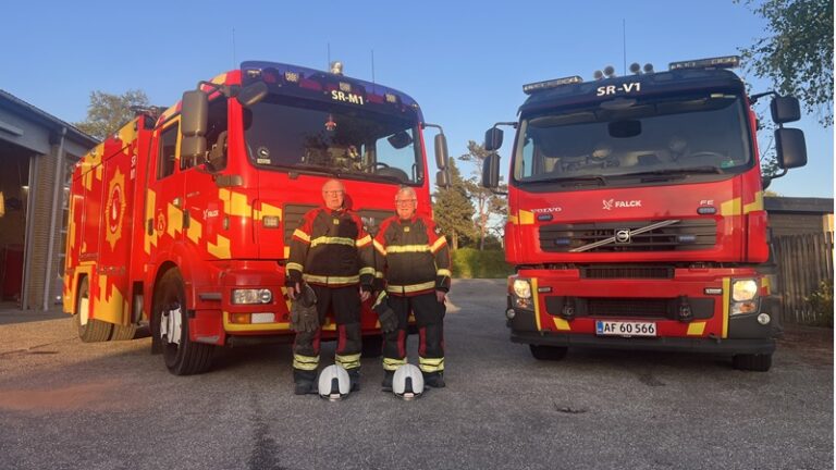 Da brandmanden holdt ferie, gik der ild i hans garage