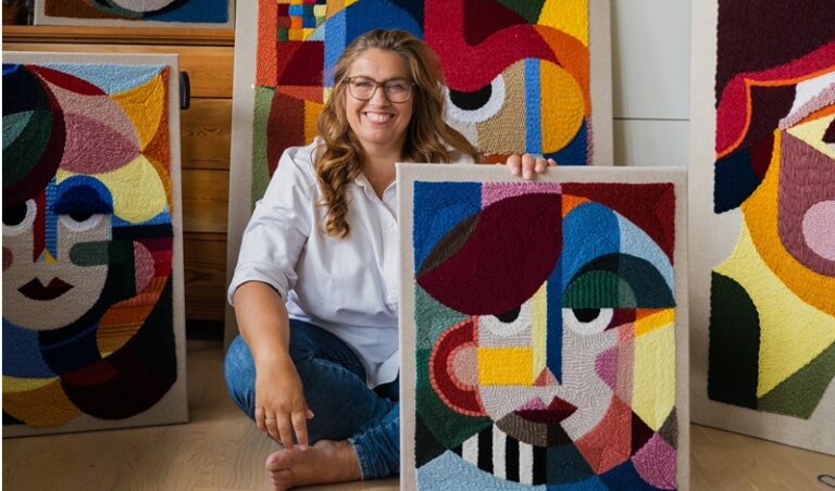 Lokalkunstner fra Solrød får internationalt spotlight