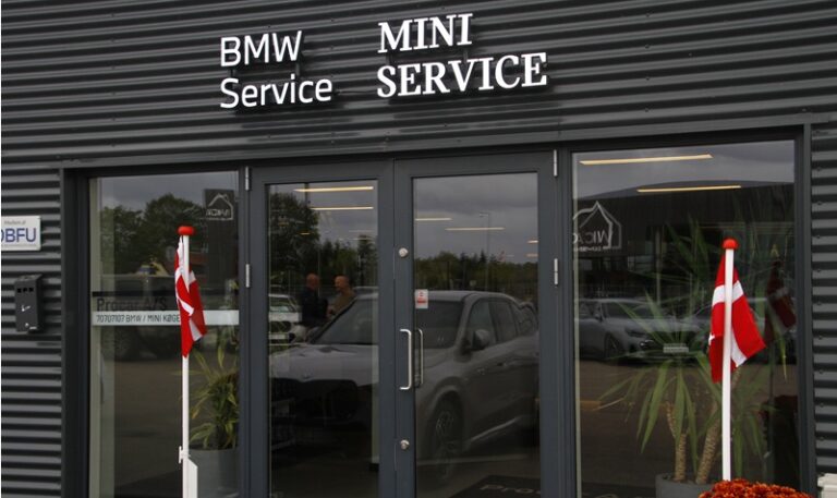 Kunderne strømmer til nyt BMW- og Mini Service i Køge